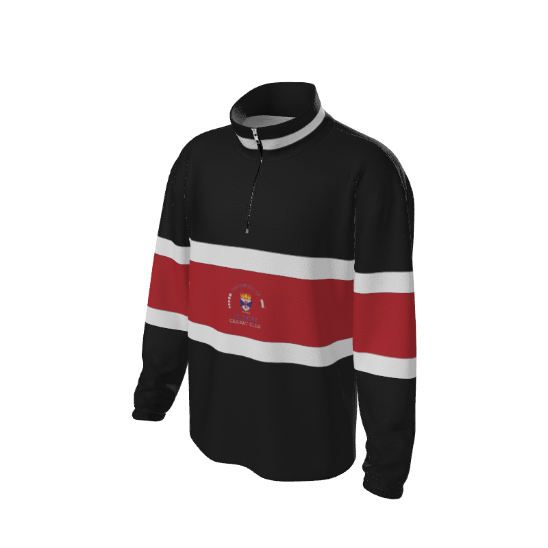 Retro Quarter Zip Fleece 5 Y1 Custom Retro Quarter Zip Fleece. (x 18)
