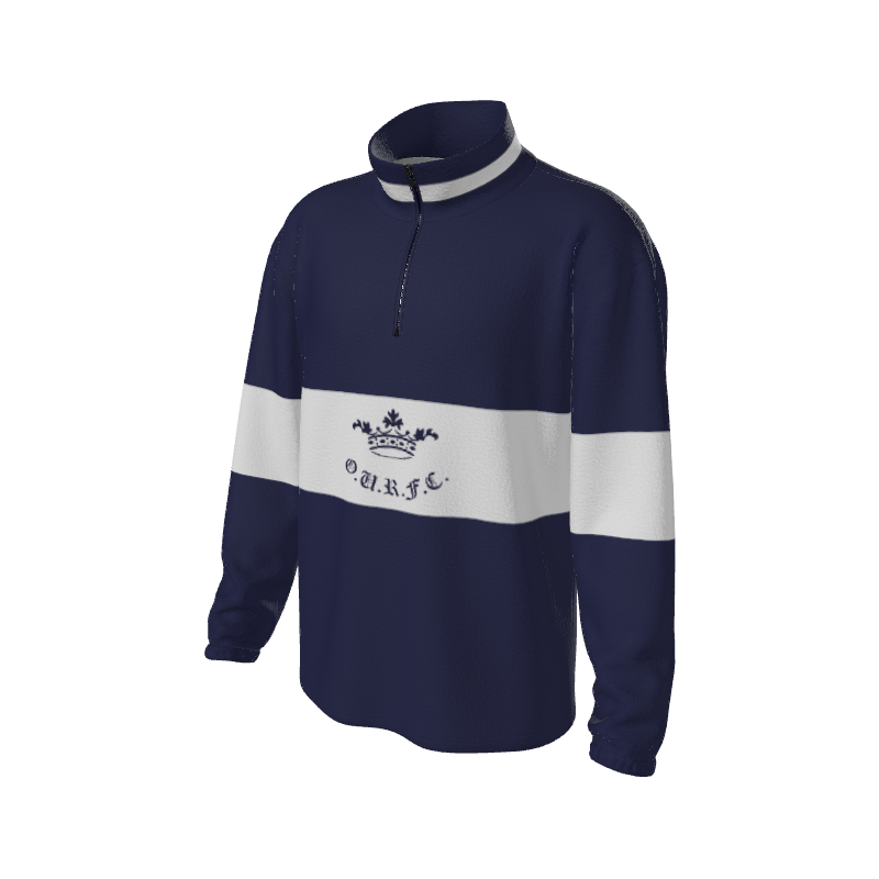 Retro Quarter Zip Fleece 1 Y1 Custom Retro Quarter Zip Fleece. (x 46)