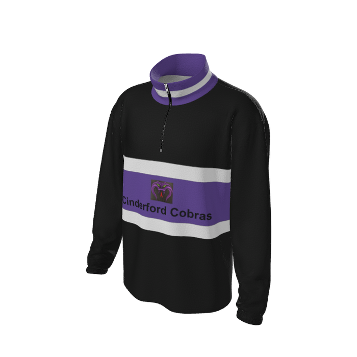 Retro Quarter Zip Fleece 2 Y1 Custom Retro Quarter Zip Fleece. (x 16)