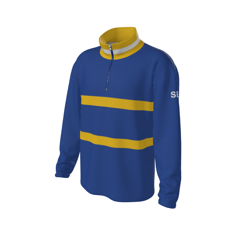 Retro Quarter Zip Fleece 2 Y1 Custom Retro Quarter Zip Fleece. (x 15) by Y1