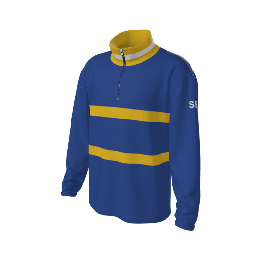 Retro Quarter Zip Fleece 2 Y1 Custom Retro Quarter Zip Fleece. (x 15)