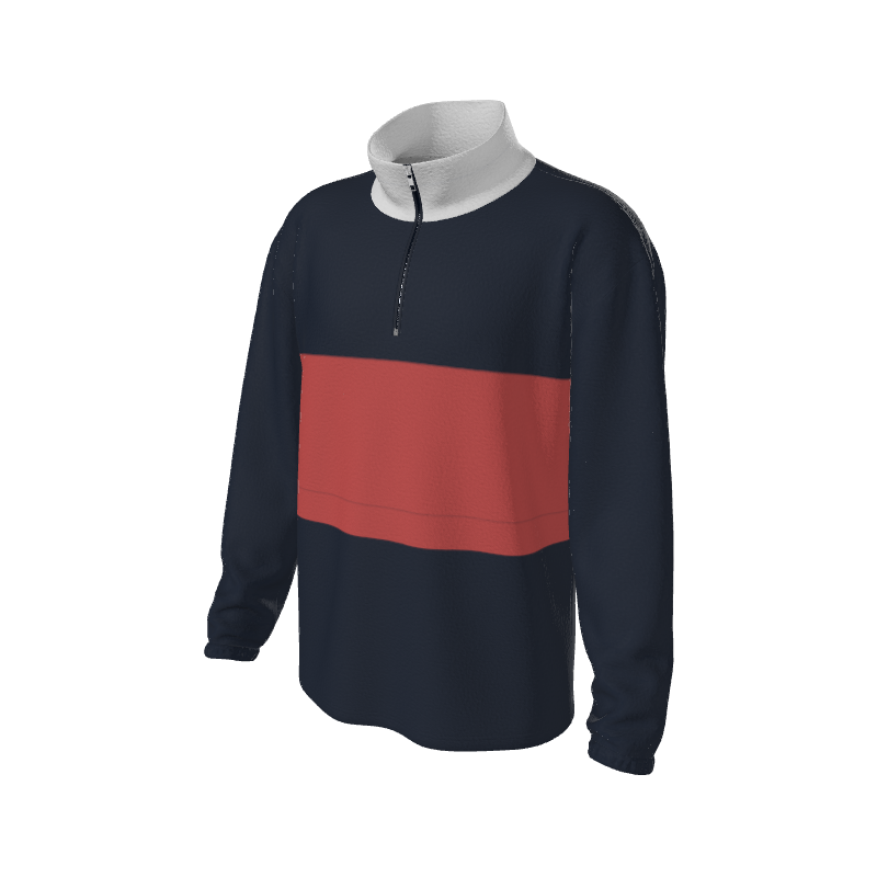 Retro Quarter Zip Fleece 2 Y1 Custom Retro Quarter Zip Fleece. (x 30) by Y1