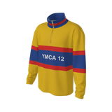 Retro Quarter Zip Fleece 5 Y1 Custom Retro Quarter Zip Fleece. (x 21)