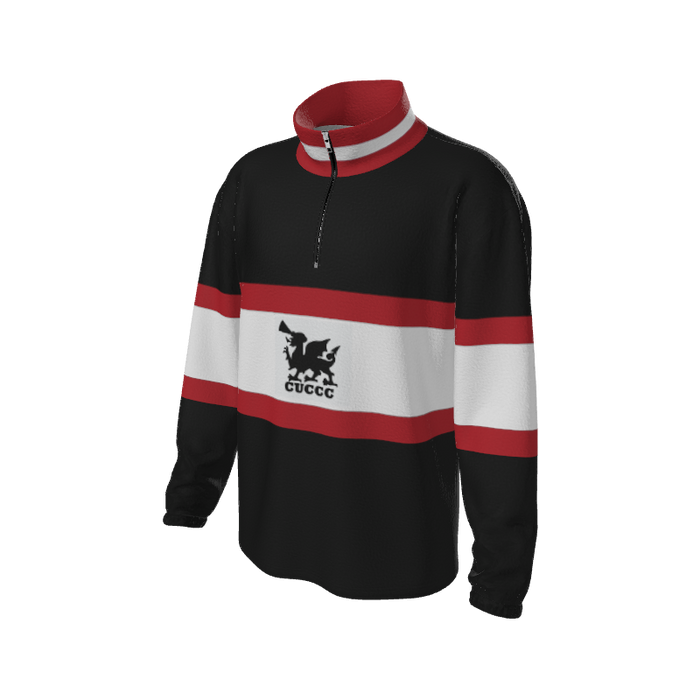 Retro Quarter Zip Fleece 5 Y1 Custom Retro Quarter Zip Fleece. (x 16)