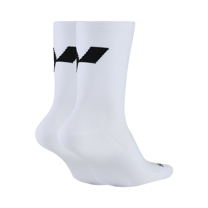 White Crew Running Socks - LTD