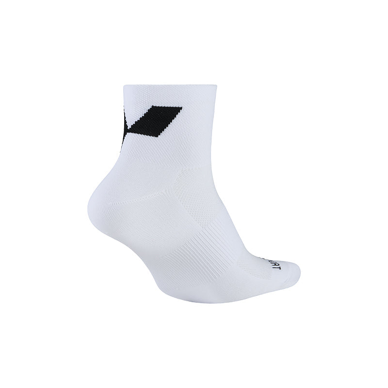 White Half-Crew Running Socks - LTD