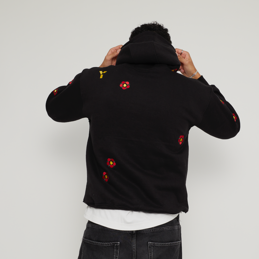 Roses Hoody (Black)