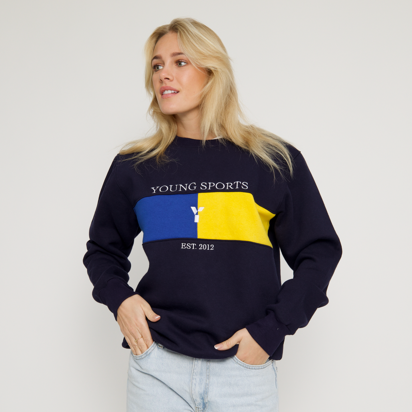 Young Sports Sweater (Navy)