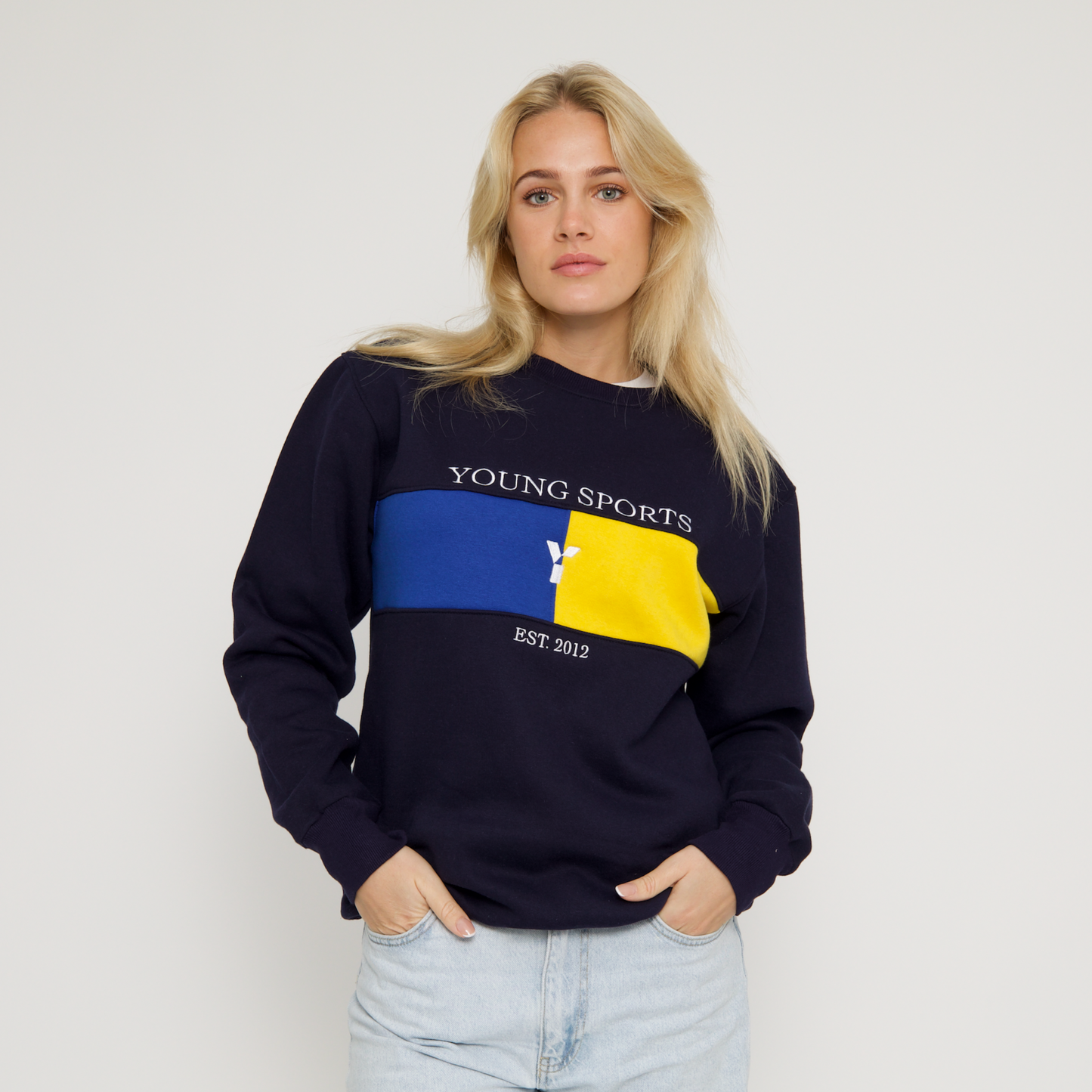 Young Sports Sweater (Navy)