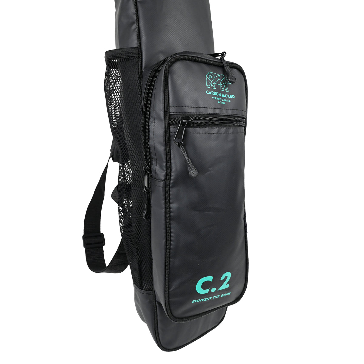 C.2 Stick Bag - Black/Teal bag by Y1 - view 2