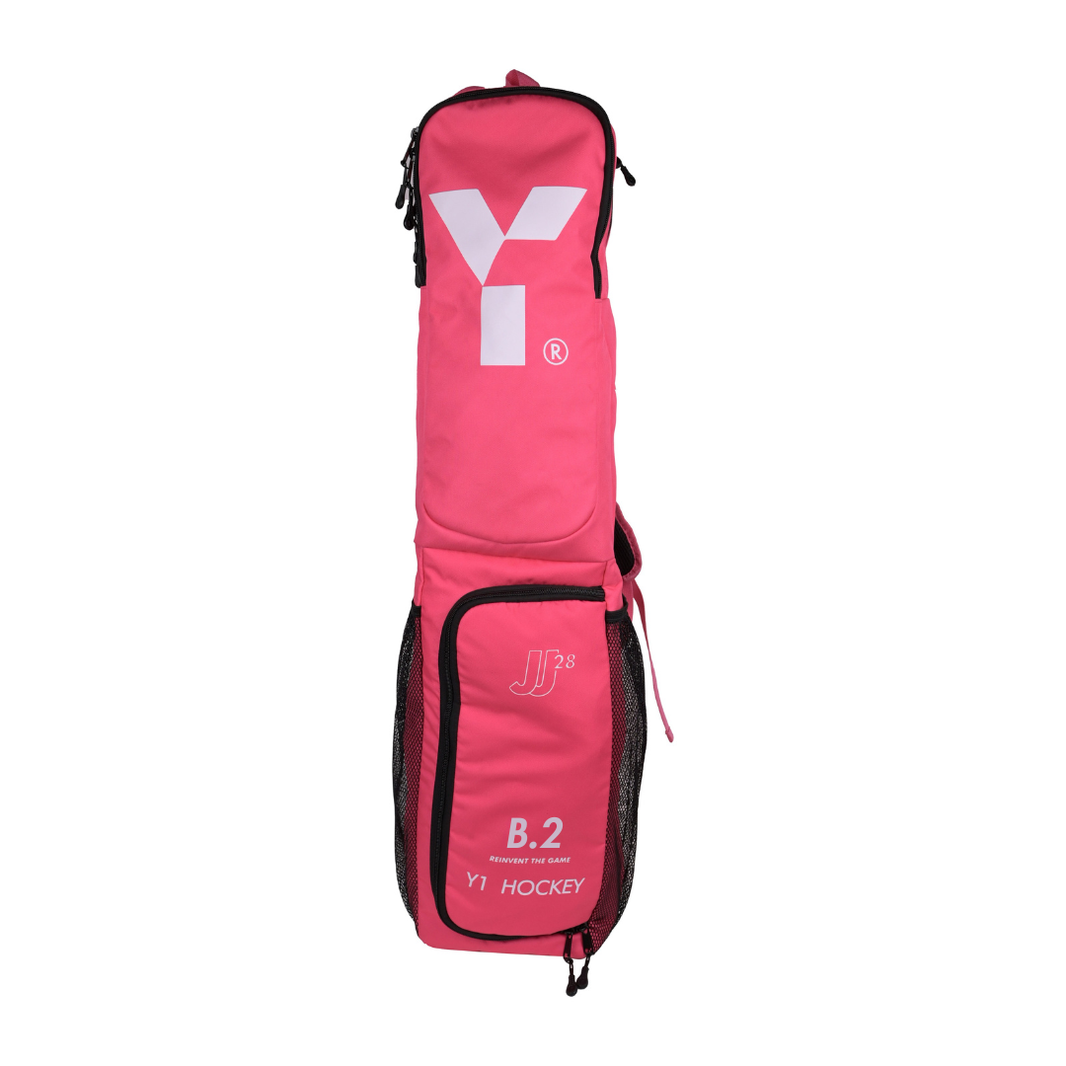 JJ28 B.2 Stick Bag - Pink/White