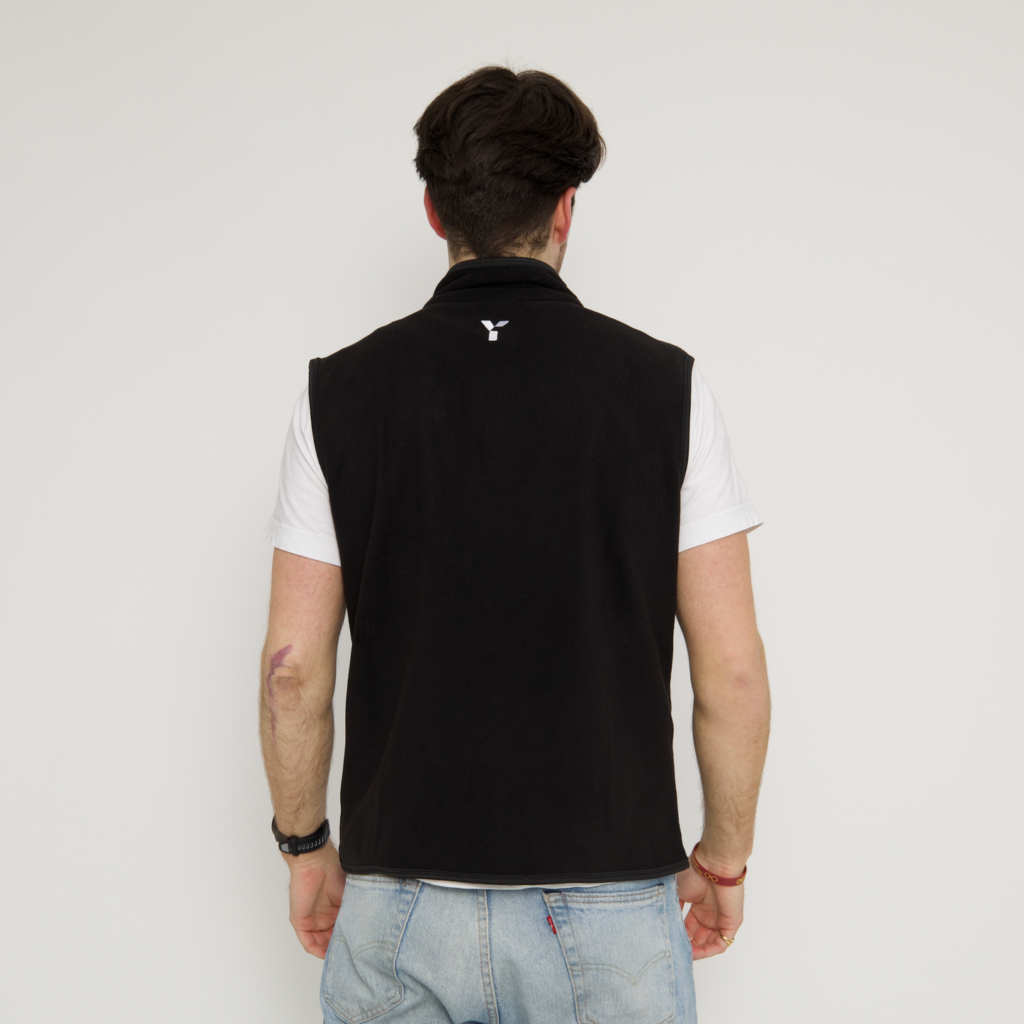 Core Fleece Gilet (Black)