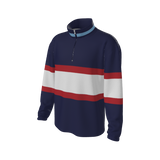 Retro Quarter Zip Fleece 5 Y1 Custom Retro Quarter Zip Fleece. (x 20)