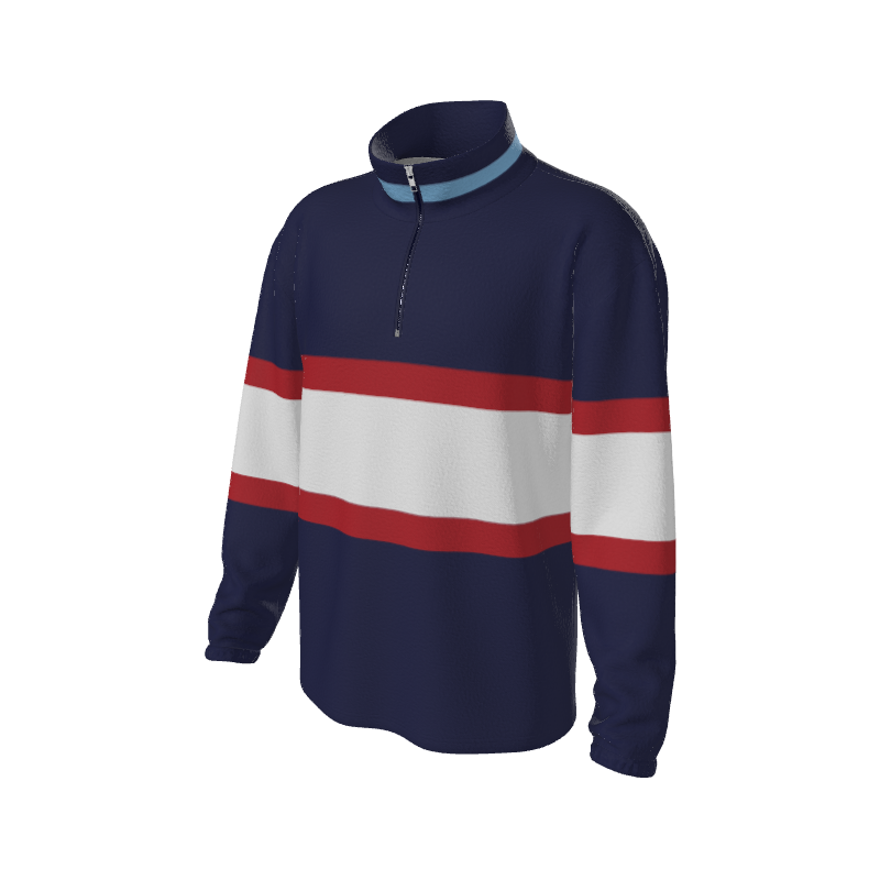 Retro Quarter Zip Fleece 5 Y1 Custom Retro Quarter Zip Fleece. (x 20) by Y1
