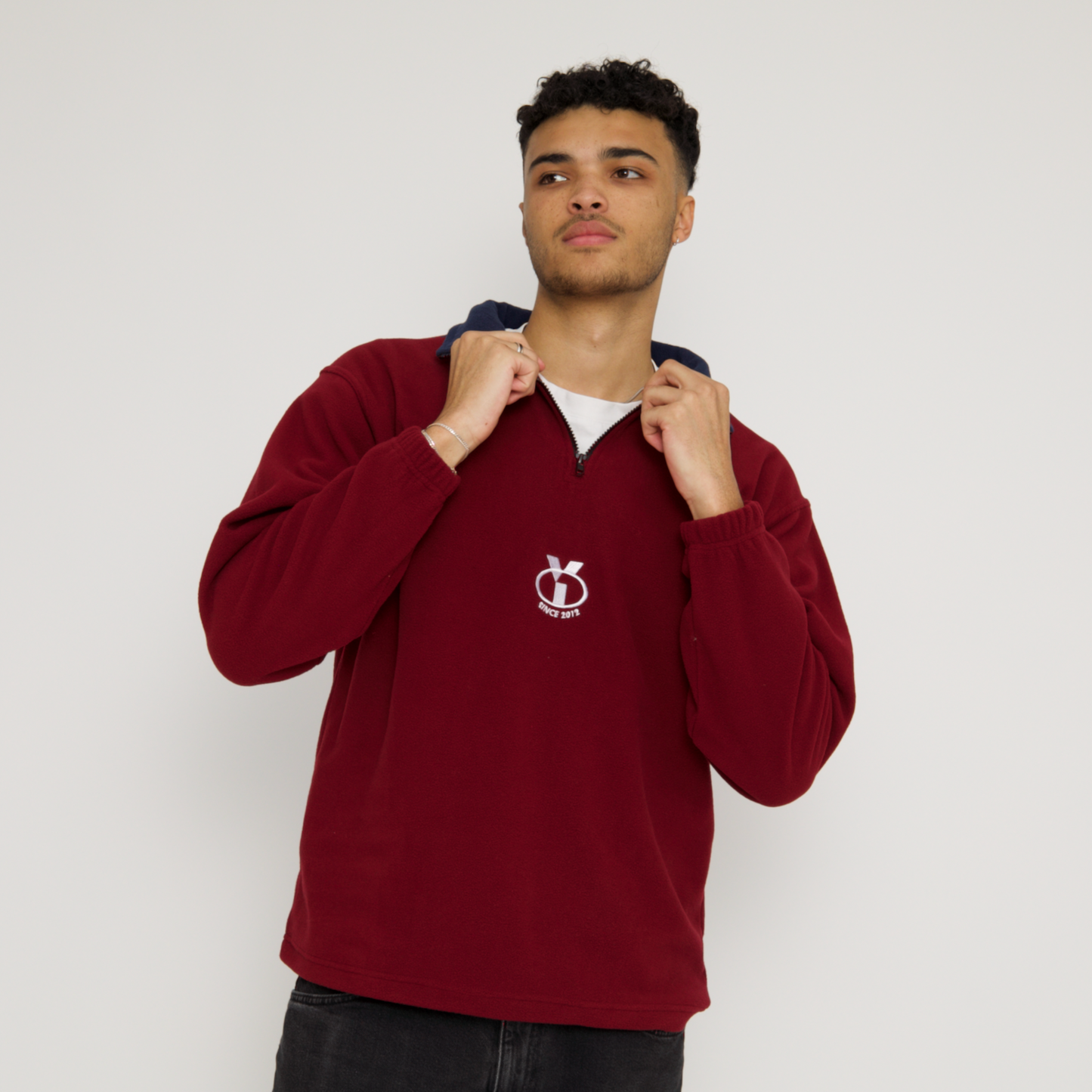 Stocker Retro Fleece (Maroon)