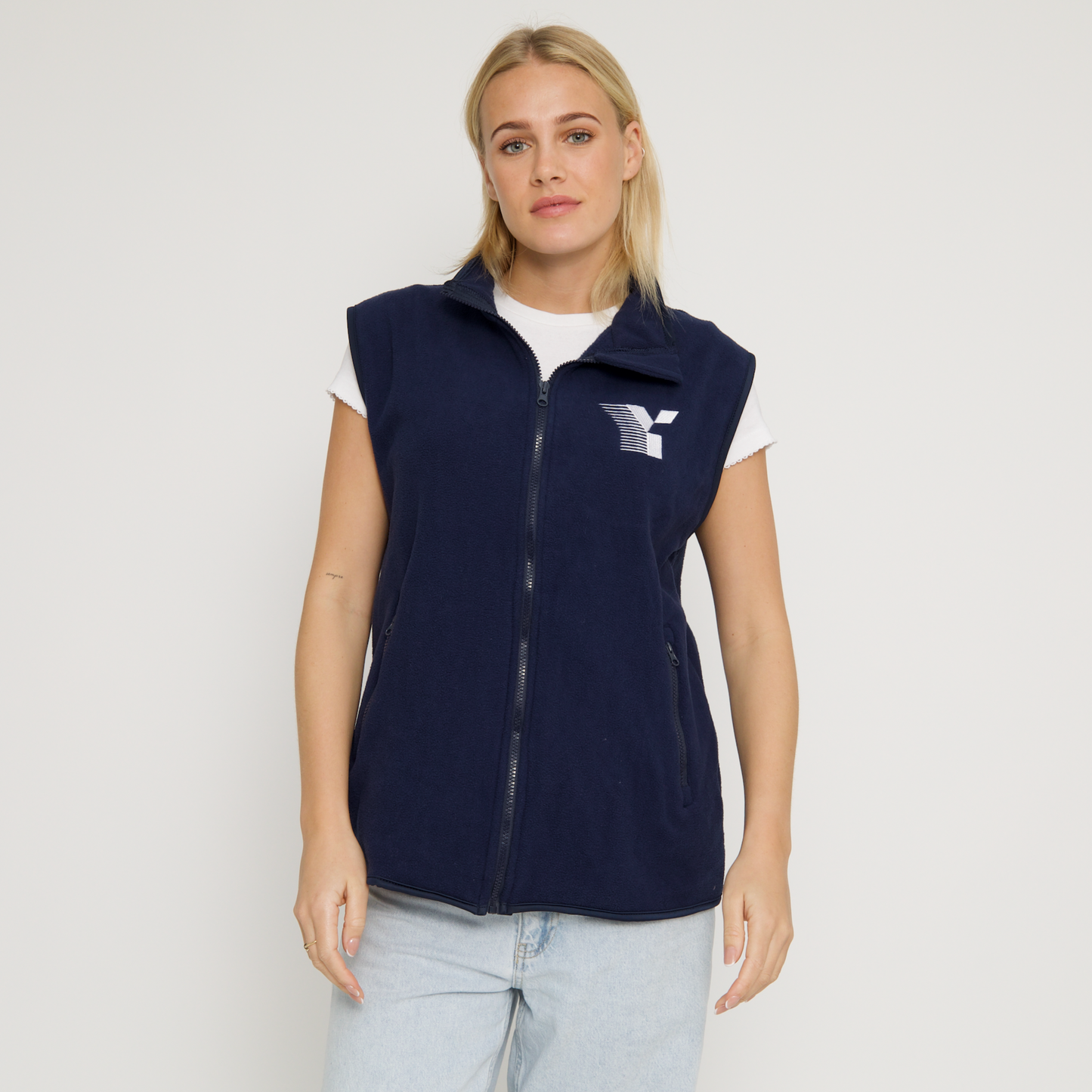 Fade Fleece Gilet (Navy)