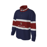 Retro Quarter Zip Fleece 5 Y1 Custom Retro Quarter Zip Fleece. (x 16)