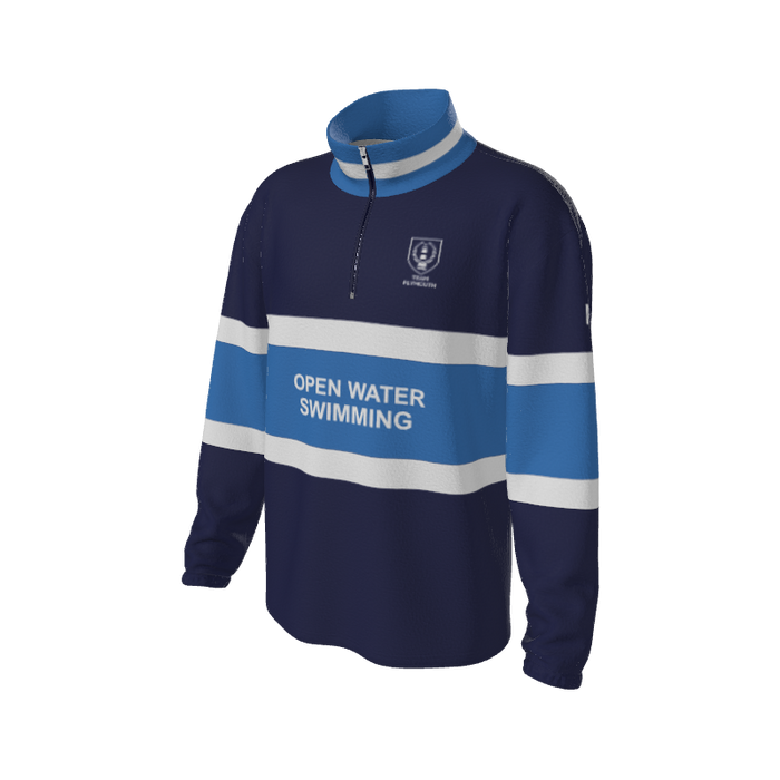 Retro Quarter Zip Fleece 5 Y1 Custom Retro Quarter Zip Fleece. (x 15)