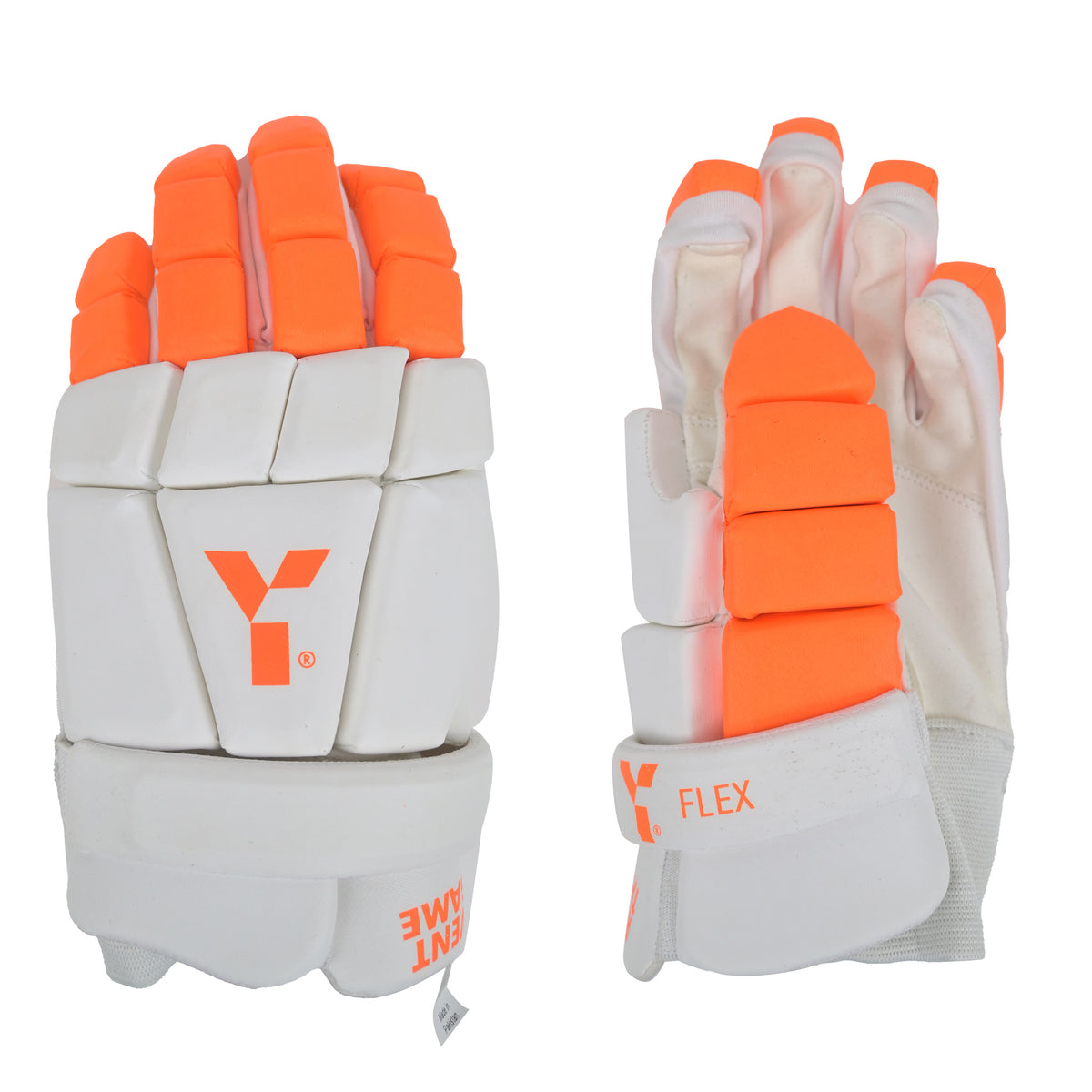 Indoor Flex Glove (White/Orange)