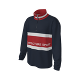 Retro Quarter Zip Fleece 2 Y1 Custom Retro Quarter Zip Fleece. (x 23)