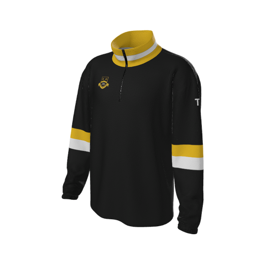 Retro Quarter Zip Fleece 3 Y1 Custom Retro Quarter Zip Fleece. (x 19)