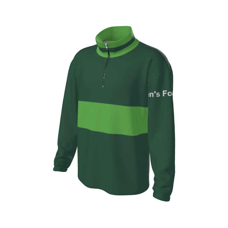 Retro Quarter Zip Fleece 6 Y1 Custom Retro Quarter Zip Fleece. (x 15)