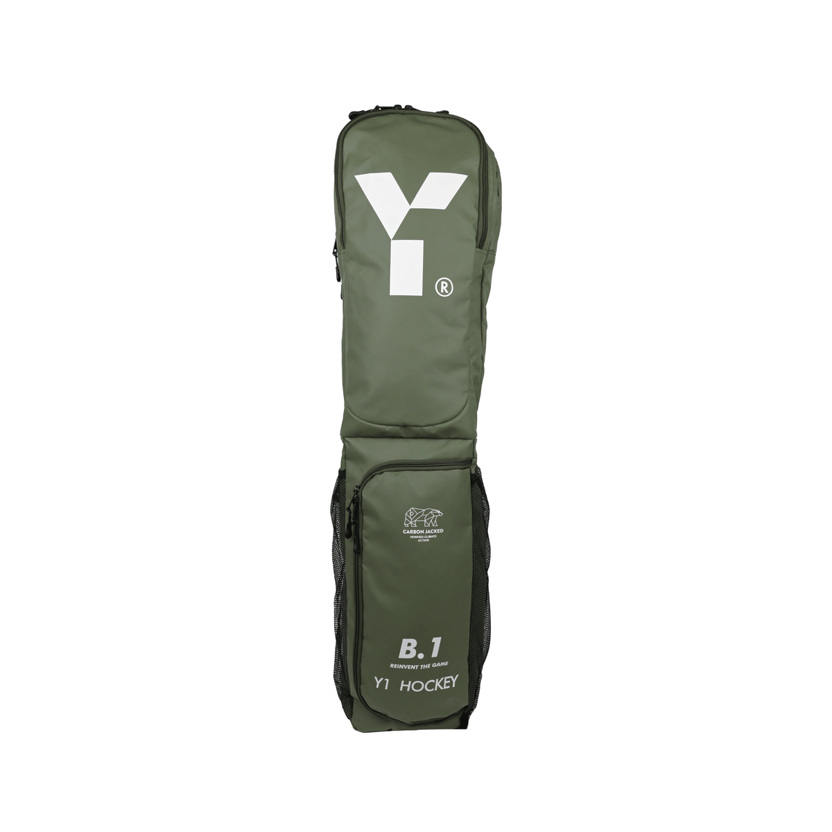 B.1 Stick Bag - Army Green/White bag by Y1 - view 8