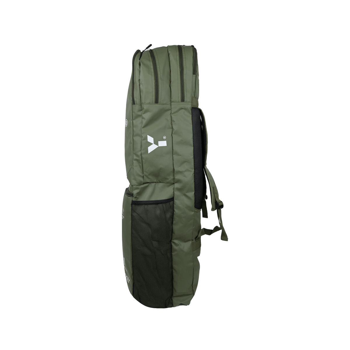 B.1 Stick Bag - Army Green/White bag by Y1 - view 2