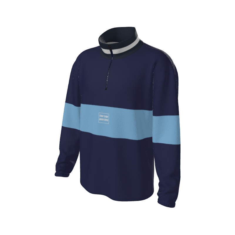 Retro Quarter Zip Fleece 1 Y1 Custom Retro Quarter Zip Fleece. (x 15) by Y1