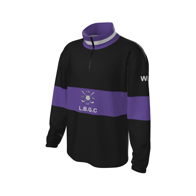 Retro Quarter Zip Fleece 1 Y1 Custom Retro Quarter Zip Fleece. (x 18)