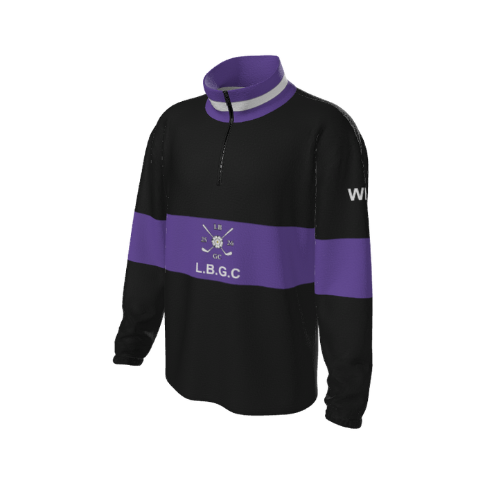 Retro Quarter Zip Fleece 1 Y1 Custom Retro Quarter Zip Fleece. (x 18)