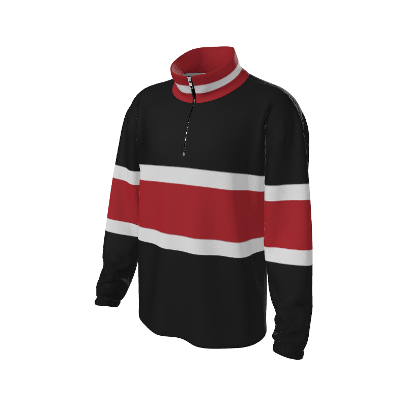 Retro Quarter Zip Fleece 5 Y1 Custom Retro Quarter Zip Fleece. (x 15)