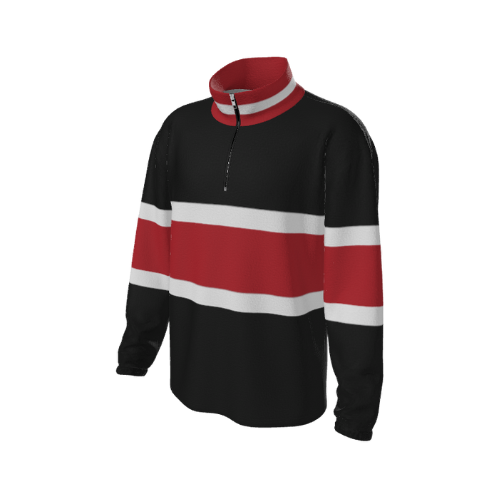 Retro Quarter Zip Fleece 5 Y1 Custom Retro Quarter Zip Fleece. (x 15)