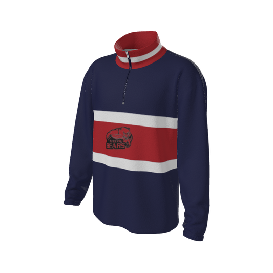Retro Quarter Zip Fleece 2 Y1 Custom Retro Quarter Zip Fleece. (x 30)
