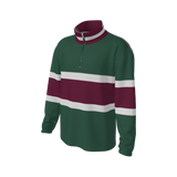 Retro Quarter Zip Fleece 5 Y1 Custom Retro Quarter Zip Fleece. (x 18)