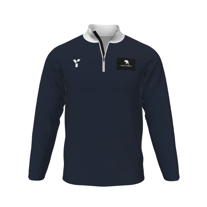 Cotton Quarter-Zip 1 Y1 Custom Cotton Quarter-Zip. (x 15)