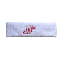 JJ28 White Headband (2 Pack)