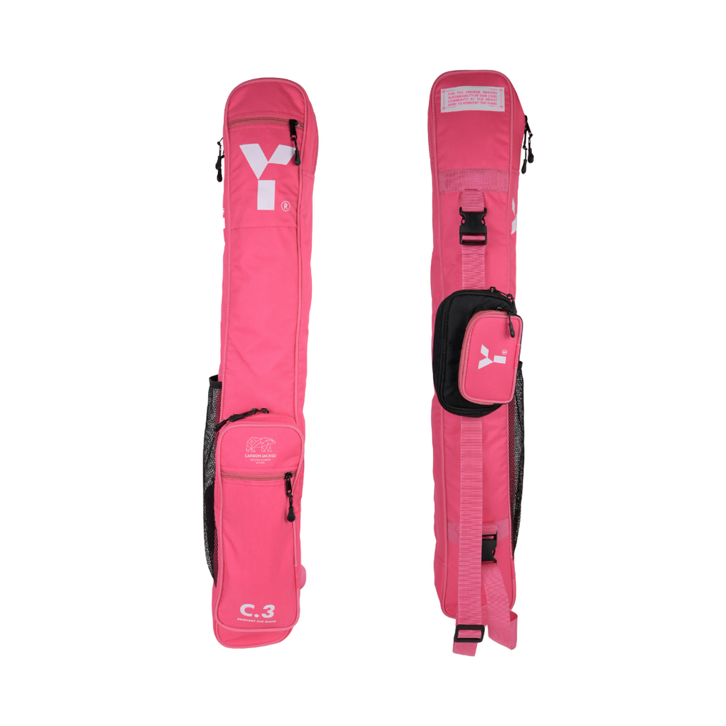 JJ28 C.3 Stick Bag - Pink/White