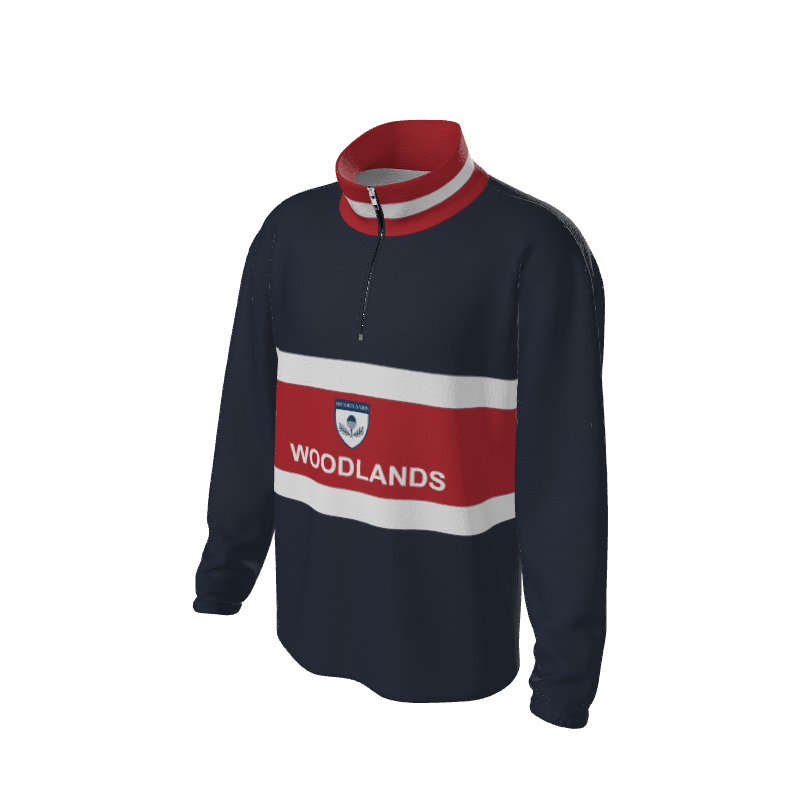 Retro Quarter Zip Fleece 2 Y1 Custom Retro Quarter Zip Fleece. (x 27)