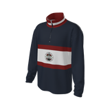 Retro Quarter Zip Fleece 2 Y1 Custom Retro Quarter Zip Fleece. (x 19)