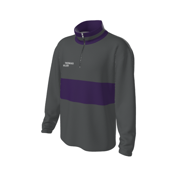 Retro Quarter Zip Fleece 6 Y1 Custom Retro Quarter Zip Fleece. (x 20)