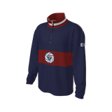 Retro Quarter Zip Fleece 6 Y1 Custom Retro Quarter Zip Fleece. (x 15)