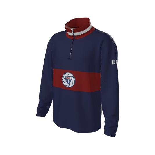 Retro Quarter Zip Fleece 6 Y1 Custom Retro Quarter Zip Fleece. (x 15)