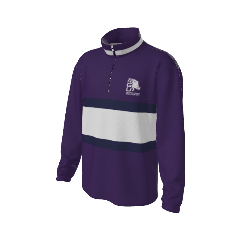 Retro Quarter Zip Fleece 2 Y1 Custom Retro Quarter Zip Fleece. (x 17)
