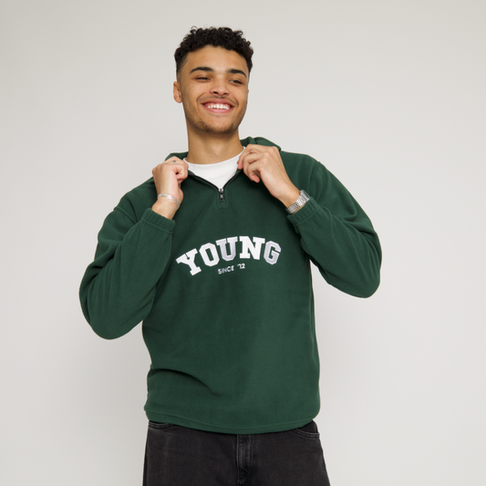 College Retro Fleece (Forest Green)