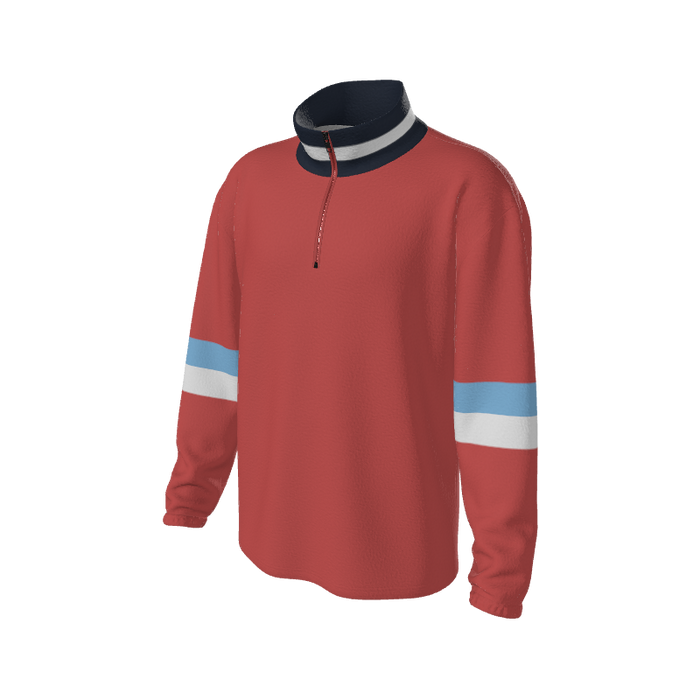 Retro Quarter Zip Fleece 3 Y1 Custom Retro Quarter Zip Fleece. (x 15)