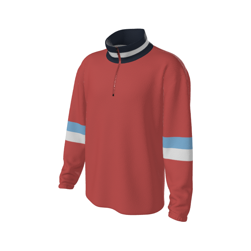 Retro Quarter Zip Fleece 3 Y1 Custom Retro Quarter Zip Fleece. (x 15)