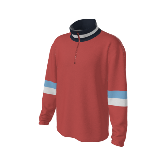 Retro Quarter Zip Fleece 3 Y1 Custom Retro Quarter Zip Fleece. (x 15)