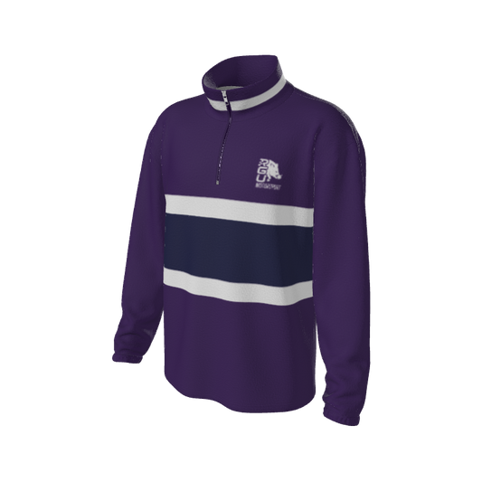 Retro Quarter Zip Fleece 2 Y1 Custom Retro Quarter Zip Fleece. (x 16)