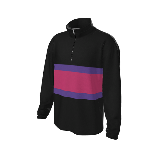 Retro Quarter Zip Fleece 2 Y1 Custom Retro Quarter Zip Fleece. (x 17)